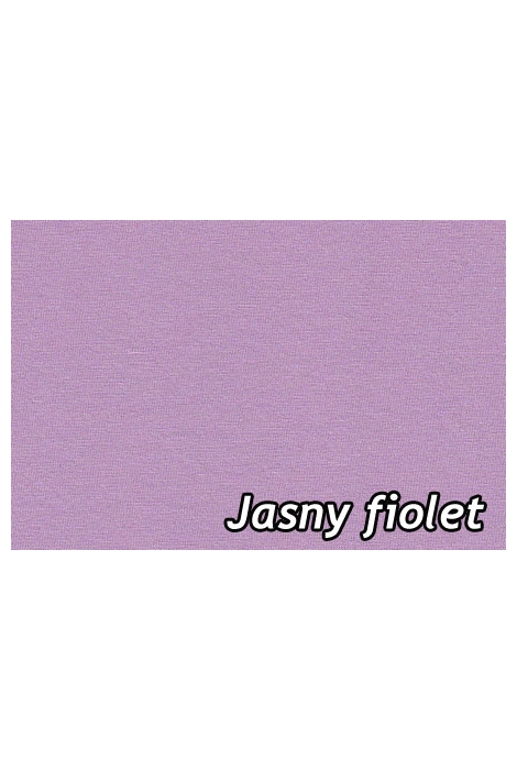 Prześcieradło Jersey - Kolor Jasny Fiolet